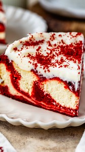 158K views · 51K reactions | 6 reasons why you should make this red velvet cheesecake this holiday season: 1- it’s easy to make 2- doesn’t require a water bath 3- you can even use a mix for the red velvet portion (some have and have loved it) 4-it’s delicious (SO good) 5-you’ll be everyone’s favorite baker 6-did I mention easy AND delicious? ❤️ Comment “cheesecake” and I’ll send you the recipe #cheesecake #baking #redvelvet #cheesecakelover | Pies and Tacos | Facebook