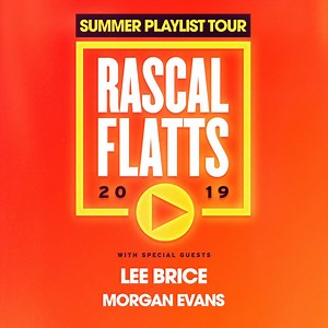 Rascal Flatts is bringing their Summer Playlist Tour with Lee Brice and Morgan Evans to Ameris Bank Amphitheatre on Saturday, May 25, 2019! Get more info here. | Live Nation Concerts