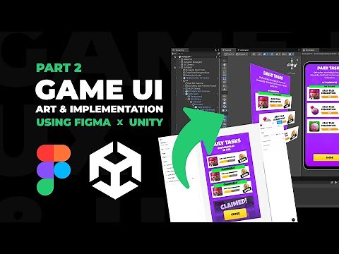 Figma to Unity Game UI Tutorial Part 2 | Skinning Wireframes & Art Implementation