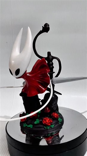 GeekWorks on Instagram: "From Silksong to the workbench 🧵⚔️ Hornet — 1:12 scale display figure Crisp details, clean print, and serious shelf presence. Printed and finished in-house at GeekWorks ⚙️ Want one for your setup or collection? DM us to order or customize. #geekworks #3dprinted #figurine"