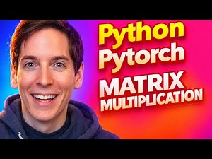 Python Pytorch and Matrix Multiplication