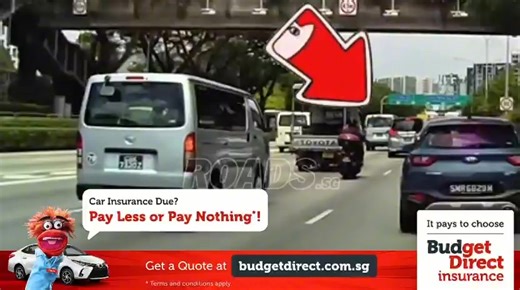 MPV braked hard to switch lanes causing cars to jam brake. Cam car accelerates hard to avoid rear ending. Kudos to his situation awareness. Always maintain good safety distance and practice safe lane changing. _________ Pay less For Car Insurance! Enjoy everyday low prices with Budget Direct - backed by award-winning customer service, rated Exceptional on Feefo. Use code ROADSSG and get up to $50 in e-shopping vouchers when you buy online. Terms apply. Get your quick car insurance quote today! h
