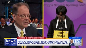 Spelling bee champ wins by visualizing words typed on keyboard | Morning in America