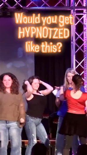 Would you or your friend get hypnotized... To be laughing, dancing, and loving every second on stage in Vegas 😂🔥 At Hypnosis Unleashed with America’s Favorite Hypnotist Kevin Lepine, real volunteers become the stars — no scripts, no actors, just real people and unstoppable fun. So tell us — would YOU step up? Or would your friends volunteer you first? 👀 🎟️ Grab your tickets now at HypnosisUnleashed.com — the must-see show downtown! #HypnosisUnleashed #KevinLepine #BestComedyHypnotist #VegasC