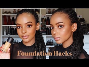 MAC Studio Fix Foundation HACKS For All Skin Types | #FIXFAM_sa | MIHLALI N