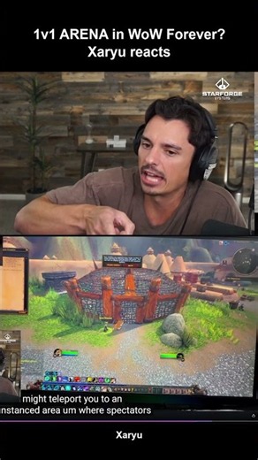 Sodapoppin found a 1v1 arena NPC in WoW Forever #Shorts