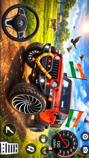 Dollar Song 💸🔥 Modified Black Mahindra Thar | Indian Cars Simulator 3D Gameplay#2025