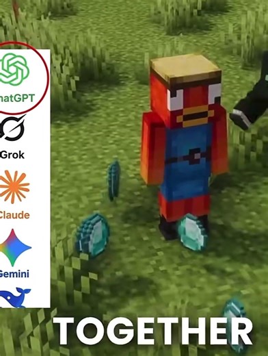 Grok Ai is tuff so is Minecraft @minecraft