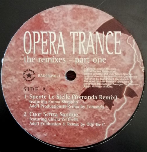 Opera Trance - The Remixes - Part One