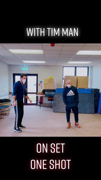 Tim Man: Exceptional Kicking Skills on Set