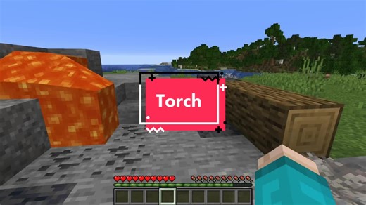 That’s hot🥵. A short guide how to get and information about Torch. #minecraft #craft #minecrafter