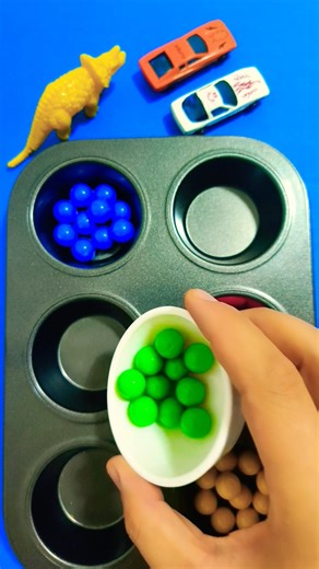 Cute Color 🧪 Colorful Bead Matching in Test Tube ASMR #colorcute #asmr #colormatching #satisfying