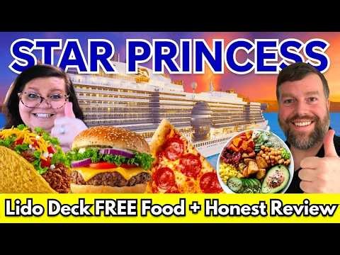 Star Princess FREE Food Ranked: Tacos, Pizza, Burgers & More!