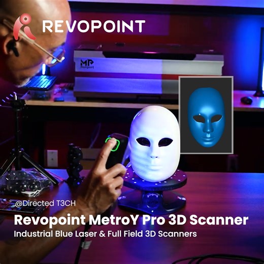 ‼️Grab your 10% discount today.More value when bundled with our software 🎈Buy a Scanner, Save Big on Brand Merch 🔥Experience the perfect balance of accuracy, speed, and freedom with the Revopoint MetroY 3D scanner series. 🌸Whether you're scanning small mechanical parts or medium-sized prototypes, MetroY 3D scanner series delivers with accuracy. ✅5 Blue Light Scanning Modes ✅Up to 34 cross-lines for fast capture ✅15 parallel lines for deep detail ✅1 powerful line for holes & edges ✅No Scanning