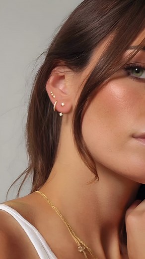 Eyrful earring sets make styling effortless. Each set is designed to mix, match, and sparkle across every piercing. Wrapped beautifully, ready to make their day. | Eyrful Artistry
