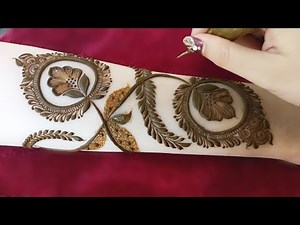 Beautiful Stylish Mehndi Design for Back hand | floral henna style | Eid Special Mehndi design