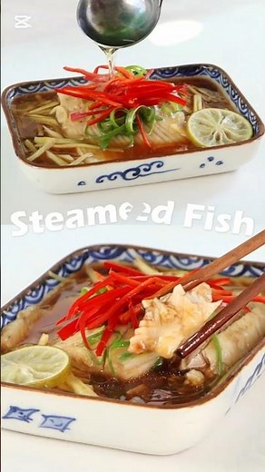 Quick and Easy Steamed Fish Recipe | Chinese Steamed Fish with Ginger and Soy Sauce #recipe #food