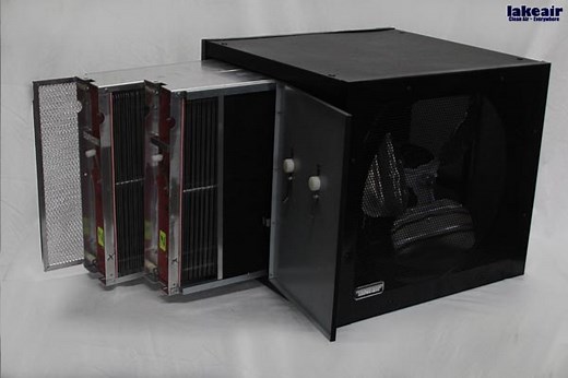 LA2000 Industrial Air Purifier - LakeAir Made in the USA