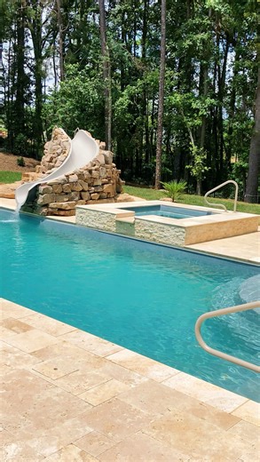 Poolscapes Of Charlotte on Instagram: "So it’s about 97 days until spring. But, who’s counting? In the meantime, we are always thinking of pool days. 💦🩵💙 . . . . . . . . . . . . #poolsofinstagram #poolsofcharlotte #isitspringyet #pooltime #charlottenc"