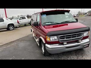 1999 Ford econoline 150 rockwood conversion van - 69,000 one owner miles - 4.6 triton