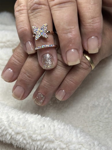 Capping con gel de construcción 🤎✨ #uñasnaturales #capping #gelnails