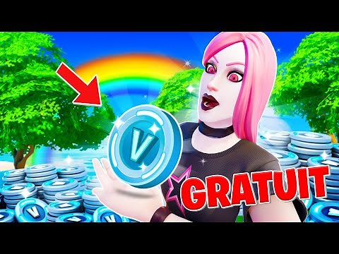 JE TESTE UN GÉNÉRATEUR de VBUCKS GRATUIT SUR FORTNITE !