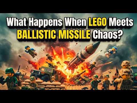 LEGO Cluster Bomb Missile Strike Animation | Strategic Military