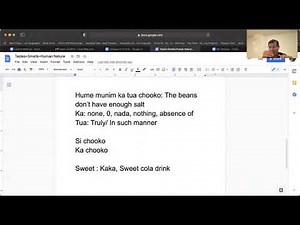 Yaqui Language: Taste and Flavors