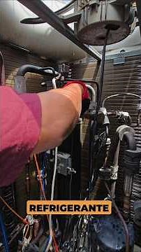 What is the function of a reversing valve #chiller #maintenance #hvac