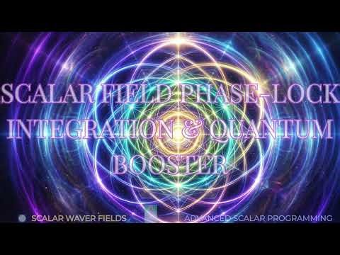 Scalar Field Phase-Lock Integration & Quantum Booster (Amplified Energetic In-Formation)