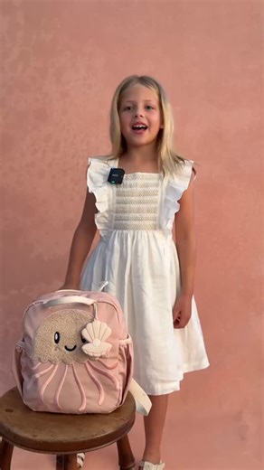 Country Road on Instagram: "What's in my bag: A look inside our new mini backpack with the little star of our latest campaign.⁠"