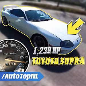 HUGE Turbo | Toyota Supra 1,239hp | Autobahn PoV | AutoTopNL