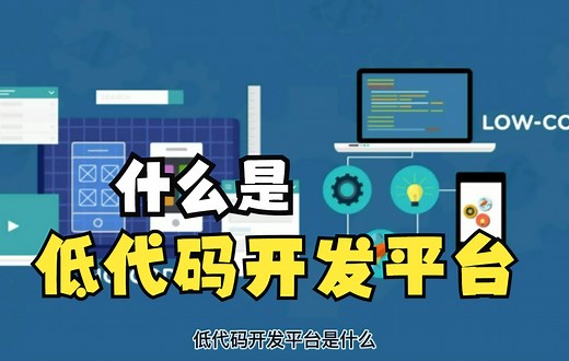 什么是低代码开发平台？