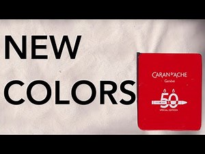 Neocolor II 50th Anniversary Special Edition – New Colors by Caran d’Ache!