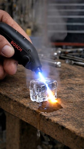 Ice Cube vs Blue Laser