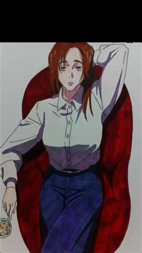 Watch me draw JJK's most iconic characters #Shoko #Leiri #art