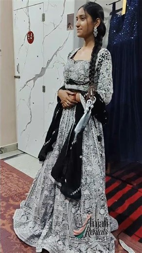 Dress available on rent only on Anjali Rental Studio Paota