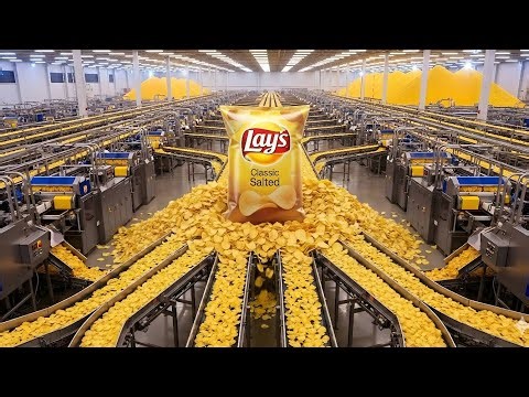 Inside the World Biggest Lays Factory | 1 Million Chips Per Hour