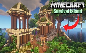 【GeminiTay】【延时摄影】生存岛屿改造！