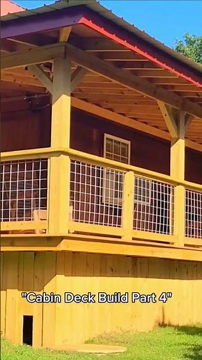 Deck Build Part 4 | Hogwire Railing Install