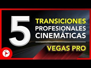 🤩 5 🌟TRANSICIONES PROFESIONALES🌟 que DEBES APRENDER ►TUTORIAL VEGAS PRO ʜᴅ