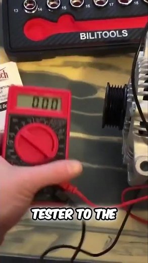 Testing Alternator with Multimeter