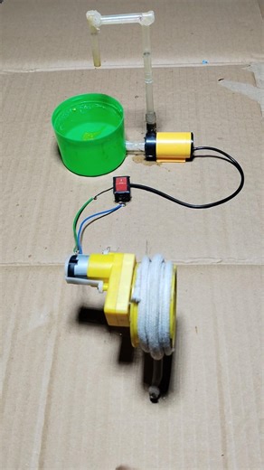 Running a Metal Gear Motor PoweringInto‌ DC motor generator mini water pump motor #dcmotorproject