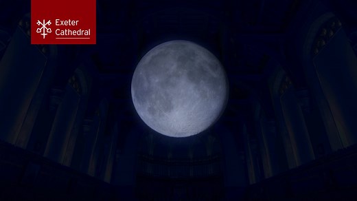 The moon is back at Exeter Cathedral! 🌕 The stunning ‘Museum of the Moon’ installation by world-famous artist, Luke Jerram, returns to our magnificent nave from 1 February to 1 March. The seven-metre, internally-lit sculpture features detailed NASA imagery of the lunar surface at a scale of 1:500,000. Accompanied with sound composition by BAFTA and Ivor Novello award-winning composer, Dan Jones, for a fully immersive experience. Book your ticket to the moon now at bit.ly/exeter-moon #Museumofth