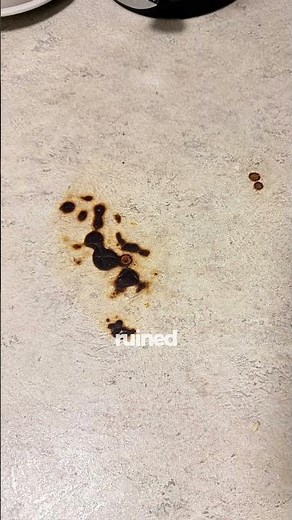 Laminate Benchtop Burn Repair | Pattern Rebuilt & Colour Matched