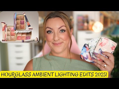 HOURGLASS AMBIENT LIGHTING EDIT UNLOCKED COLLECTION 2025 | Deer, Swan & Fox Palettes TESTED!