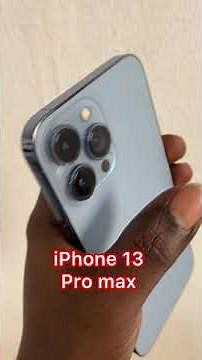 iPhone 13 Pro Max price in Nigeria