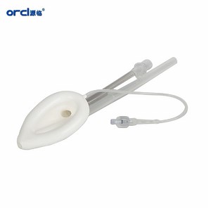 [Hot Item] Orcl Single Use Airway Insertion Disposable Lma Reinforced Double Lumen Silicone Intubatting Airway Hospital Laryngeal Mask