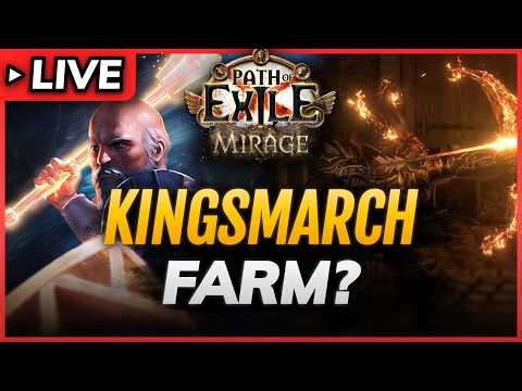 POE 3.28🔴KINGRSMARCH Farm is GOOD?? - ABSOLUTION Guardian Build - Endgame🔴Path of Exile