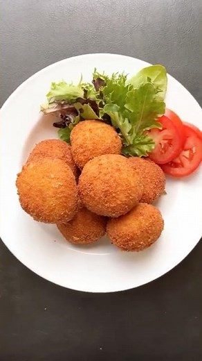 WARNING!!! The Best Dutch Croquettes (Kroket) Recipe EVER! | Crispy and Creamy Bitterballen #shorts